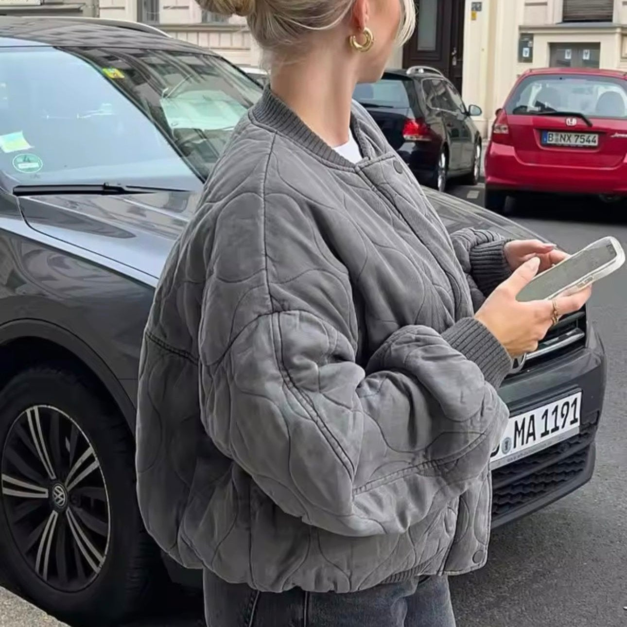 Bomberjakke Lucy – Kombiner stil og komfort i hverdagen