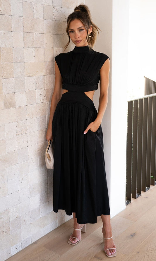 Elegáns ruha zsebekkel | Katimy™